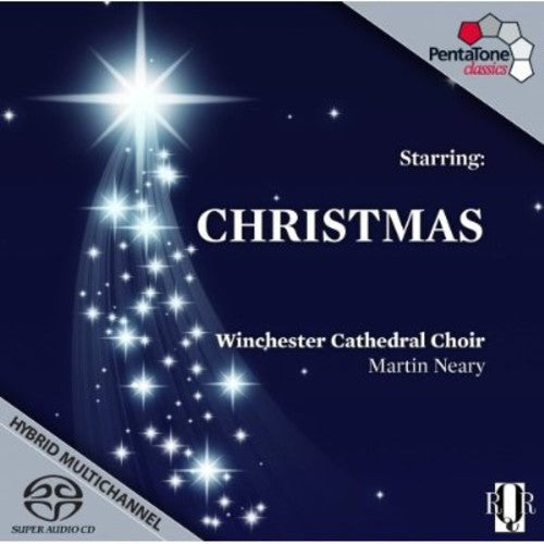 the album cover for Winchester Cathedral Choir / Neary - Starring: Christmas