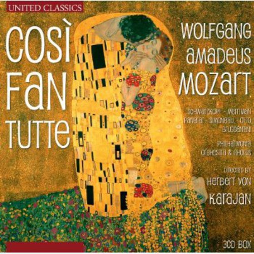 the album cover for Mozart / Philharmonia Orchestra & Chorus - Cosi Fan Tutte