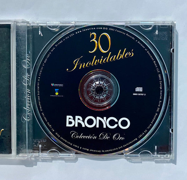 Bronco (10) : 30 Inolvidables (CD, Comp)