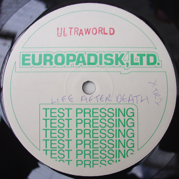 Ultraworld (2) : Life After Death / Northern Piano (12", TP)
