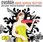 the album cover for Anne-Sophie Mutter - Violin Concerto