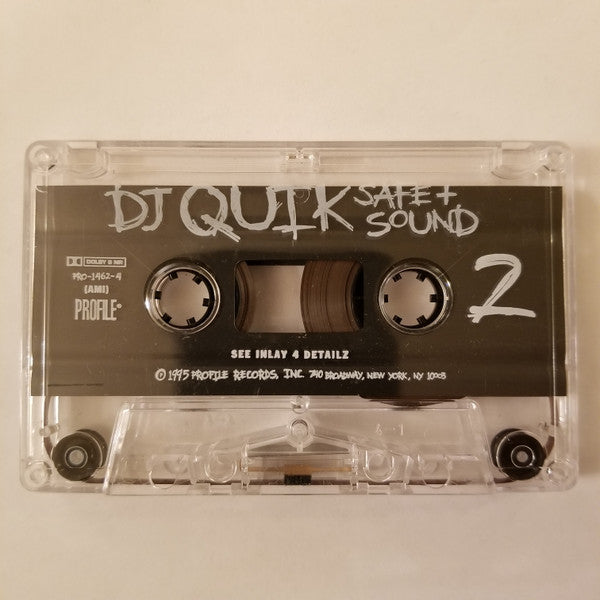 DJ Quik : Safe + Sound (Cass, Album, AMI)