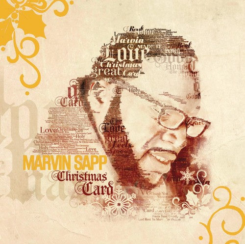 the album cover for Marvin Sapp - Christmas Card
