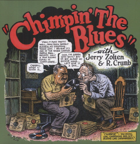 ロバート・クラム　LP  Robert Crumb ROBERT CRUMB THE MUSIC NEVER STOPPED GICLEE PRINT ロバート