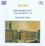 the album cover for Jenő Jandó - Piano Sonatas 7