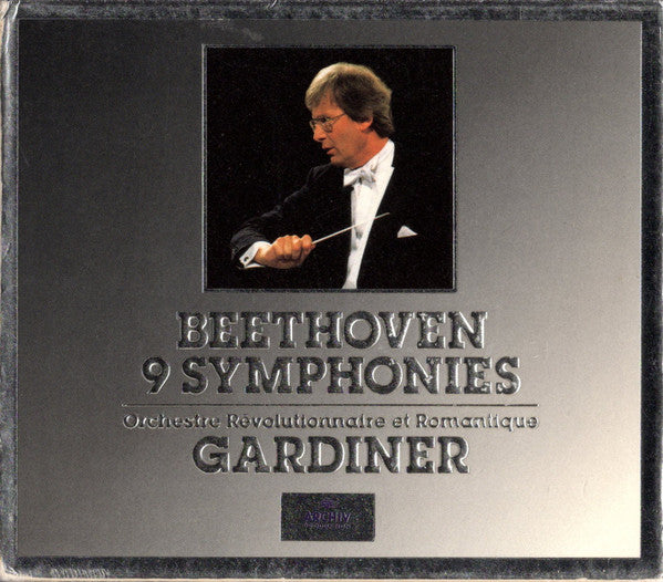 Beethoven* — Orchestre Révolutionnaire Et Romantique, Gardiner* : 9 Symphonies (6xCD, Comp + Box, RE)