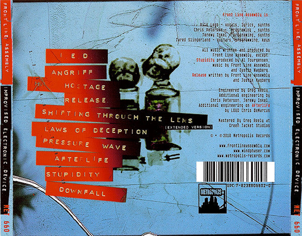 Front Line Assembly : Improvised Electronic Device (CD, Album)