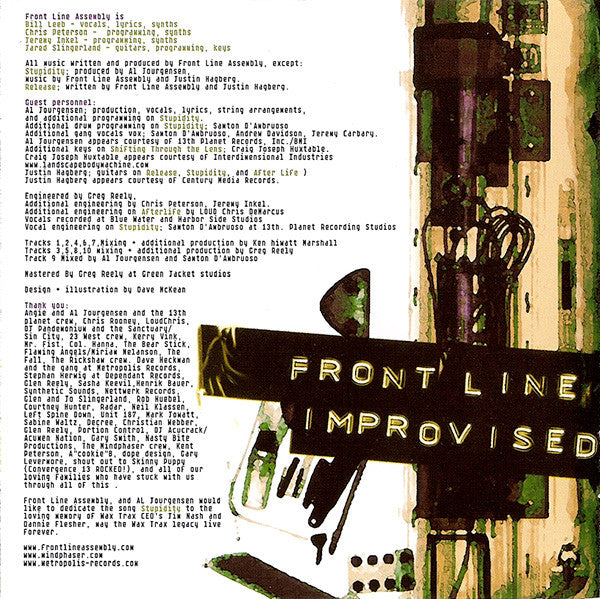Front Line Assembly : Improvised Electronic Device (CD, Album)