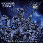 the album cover for Nocturnal Fear - Allied for the Upcoming Genocide