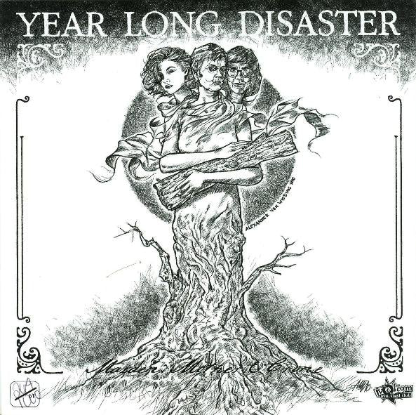 The Sword / Year Long Disaster : Cold Sweat / Maiden, Mother & Crone (7", Single, Ltd, Num, Lig)