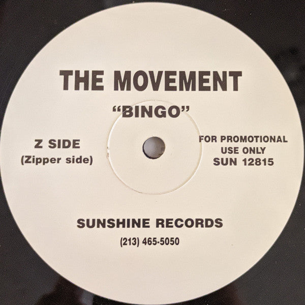 The Movement (3) : Bingo (12", Promo)