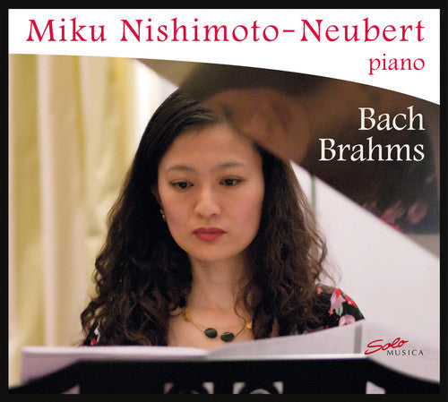 the album cover for Bach / Nishimoto-Neubert - Bach Brahms