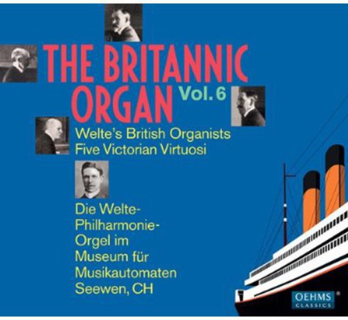 the album cover for Alfred Hollins - Britannic Organ 6