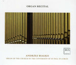 the album cover for Andrzej Bialko - Organ Recital