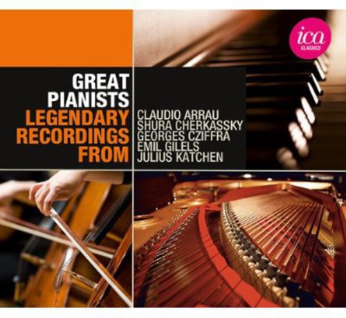 the album cover for Beethoven / Arrau / Cherkassky / Cziffra - Great Pianists