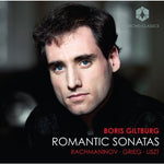the album cover for Boris Giltburg - Romantic Sonatas