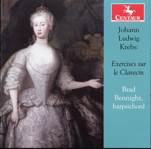 the album cover for Krebs / Brad Bennight - Exercise Sur Le Clavecin