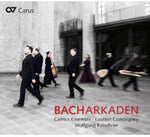 the album cover for J Bach S / Calmus Ensemble / Lautten Compagney - Bacharcades