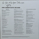 John Lennon / Plastic Ono Band* : John Lennon / Plastic Ono Band (LP, Album, Ltd, Num, RE, RM, 180)