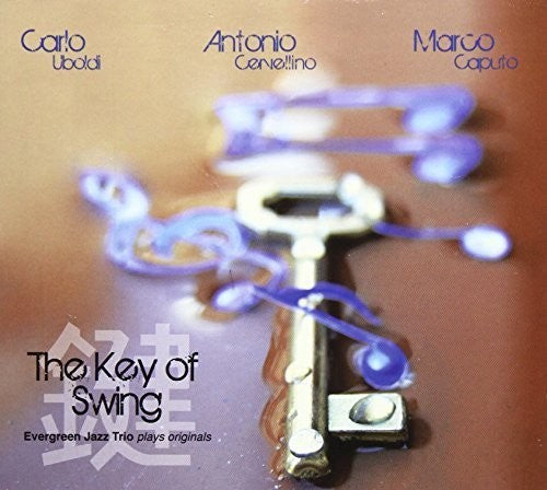 the album cover for Evergreen Jazz Trio - Key of Swing