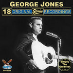 the album cover for George Jones - 18 Original Starday Recordings