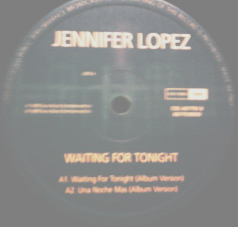 Jennifer Lopez : Waiting For Tonight (12")