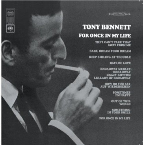 the album cover for Tony Bennett - For Once in My Life