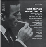 the album cover for Tony Bennett - For Once in My Life