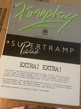 Various : Foreplay #36 (LP, Advance, Promo, Smplr)