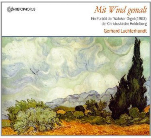 the album cover for Gerhard Luchterhandt - Painted with Wind
