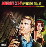 the album cover for Piero Umiliani - Agente X1-7 Operazione Oceano