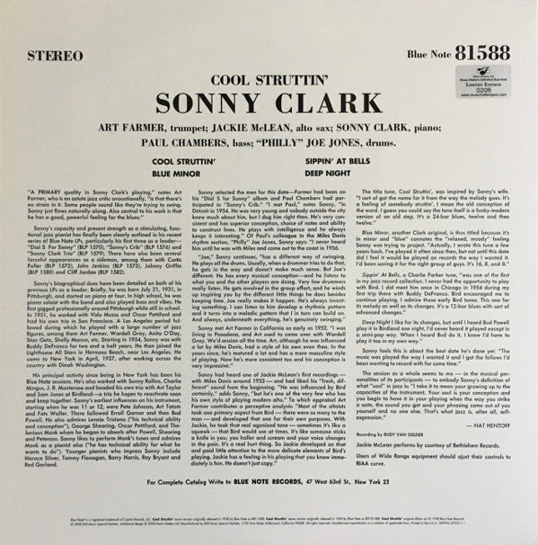 Sonny Clark : Cool Struttin' (2xLP, Album, Ltd, Num, RE, RM, 180)