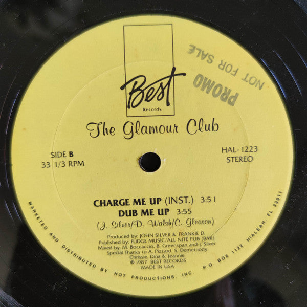 The Glamour Club : Charge Me Up (12")