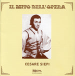 the album cover for Siepi / Lully / Schumann / Brahms / Mozart / Ravel - Cesare Siepi Sings Songs & Arias By