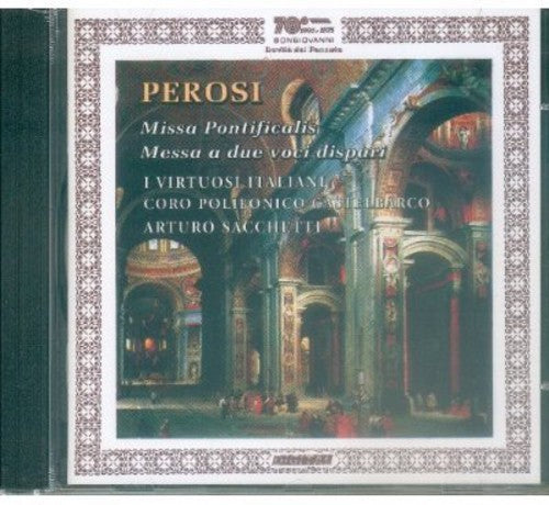 the album cover for Arturo Sacchetti - Missa Pontificalis / Messa a Due Voci Dispari