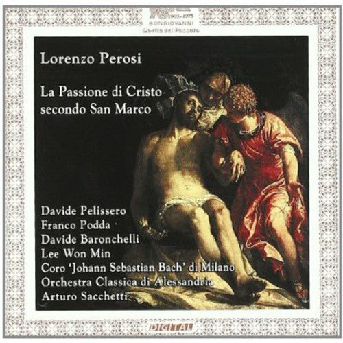 the album cover for Arturo Sacchetti - Passione Di Cristo Secondo San Marco