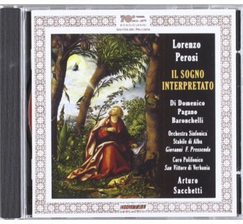 the album cover for Arturo Sacchetti - II Sogno Interpretato Oratorio Per Soli Coro de