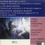 the album cover for Lorenzo Bavaj - Adagio & Rondeau for Cello & Orchestra