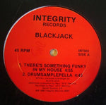 Blackjack (11) : There's Something Funky In My House / Aciddydaciddy (12")