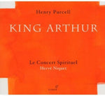 the album cover for Purcell / Gens / Jarrige / Auvity / Niquet - King Arthur