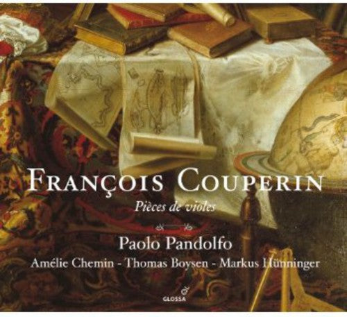 the album cover for PAOLO PANDOLFO - Pieces de Violes