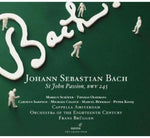 the album cover for J Bach S / Schafer / Sampson / Cao / Bruggen - St. John Passion