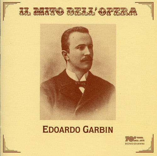 the album cover for Edoardo Garbin - Andrea Chenier / Tosca / Germania