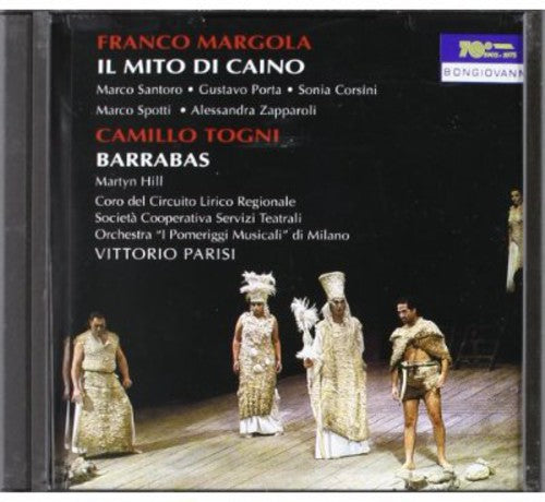 the album cover for Vittorio Parisi - Il Mito Di Caino / Barrabas