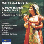 the album cover for MARIELLA DEVIA - In Concert Rossini Opera Festival 1996