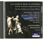 the album cover for Alessandra Mazzanti - Joy of Dance in Organ Music