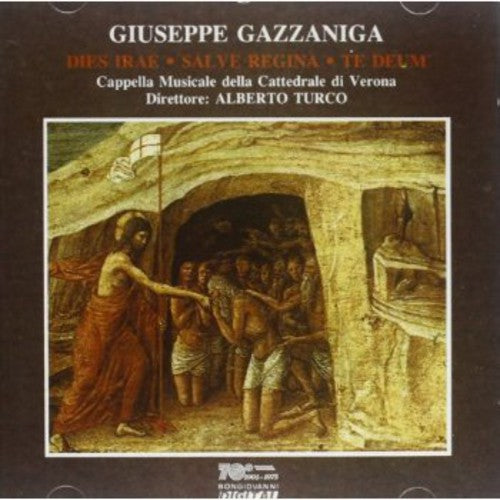 the album cover for Alberto Turco - Dies Irae - Salve Regina - Te Deum