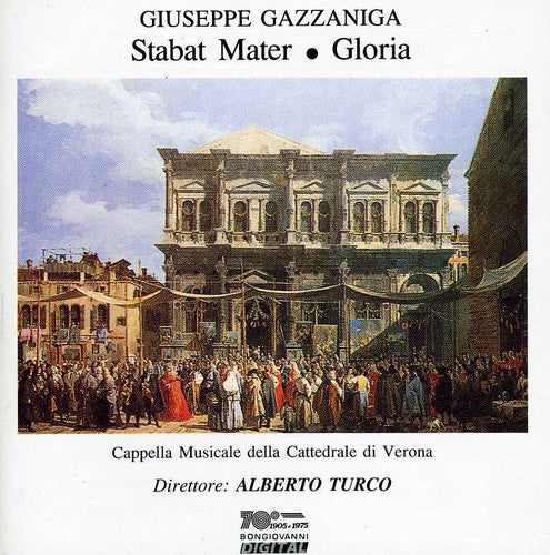 the album cover for Alberto Turco - Stabat Mater / Gloria