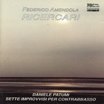 the album cover for Amendola / Patumi - Ricercari