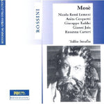 the album cover for Rossini / Rossi Lemeni / Cerquetti / Taddei - Mose